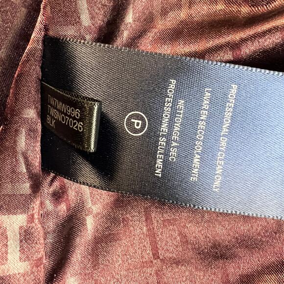 Tommy Hilfiger Womens Peacoat Wool Blend Sailor Coat Double Breast Lined Blk XL - Picture 15 of 16